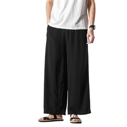 Pantalon en lin homme ample style Tang pour vos vacances d'été