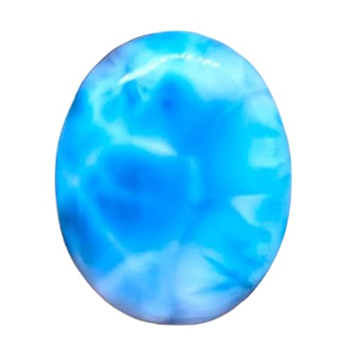 Larimar pierre naturelle cabochon fabrication bijoux bague collier