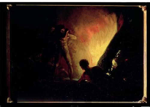 Toile Francisco de Goya art pour décoration murale chambre ou bureau élégant 60x90cm