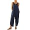 TANMESSO Damen Latzhose Verstellbar - Lässiger Sommer-Jumpsuit Mit Taschen