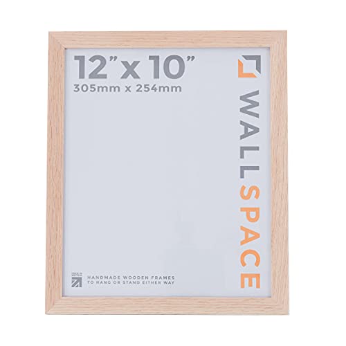 Wall Space 12x10 Oak Picture Frame, Regular Frame Oak