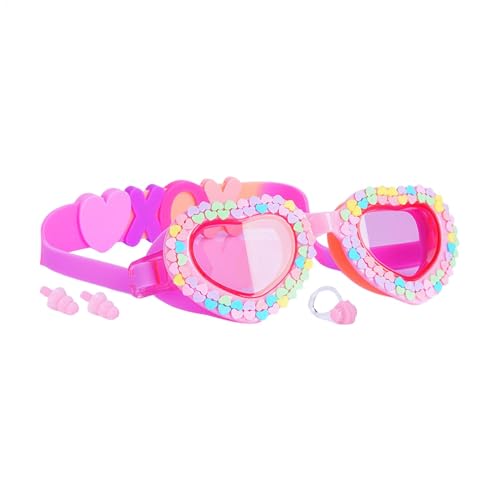Gafas de buceo para niñas, gafas de buceo con dibujos animados para niños, gafas de protección ocular sin fugas, equipo de natación antivaho para entrenamiento de natación