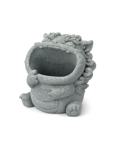 Estatua Pi Xiu de piedra arenisca feng shui para escritorio