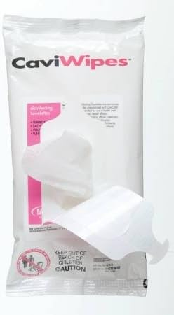 PT# 13-1224 PT# # 13-1224- Towelette Surface CaviWipes Flatpack 7x9" 45/Pk by.