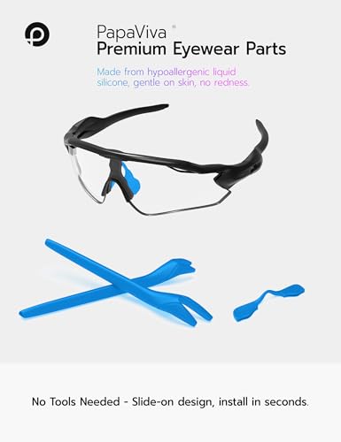 Image of Replacement Nose Pads & Ear Socks Rubber Kits for Oakley Radar EV Path OO9208 / Radar EV Pitch OO9211 Sunglass