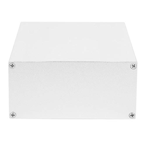 Boîtier aluminium électronique gris mat 68x145x200mm pour circuit DIY - 5