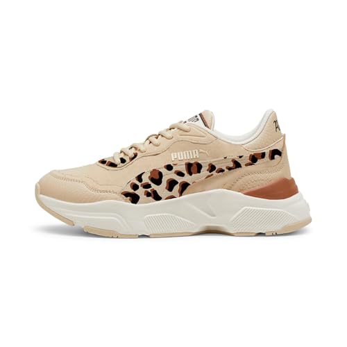 PUMA Damen Cassia Rose I Am The Drama Sneaker Putty Sugared Almond Schwarz Braun Pilz 38 EU
