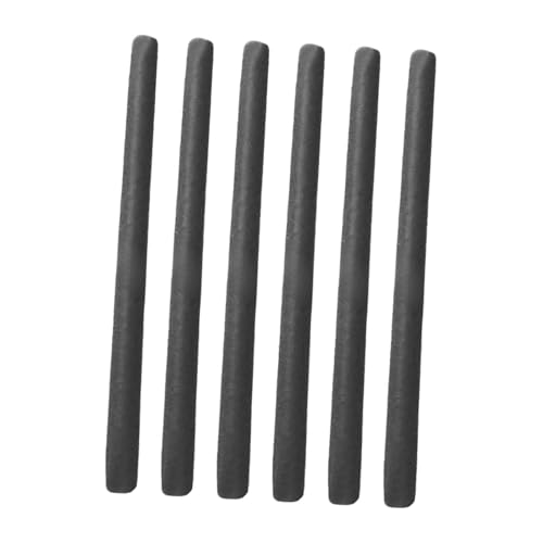 kowaku 6 Pieces Trampoline Pole Foam Sleeves Protection Covers Kids Trampoline Accessories Anti Collision Padding for Indoor Outdoor, Black