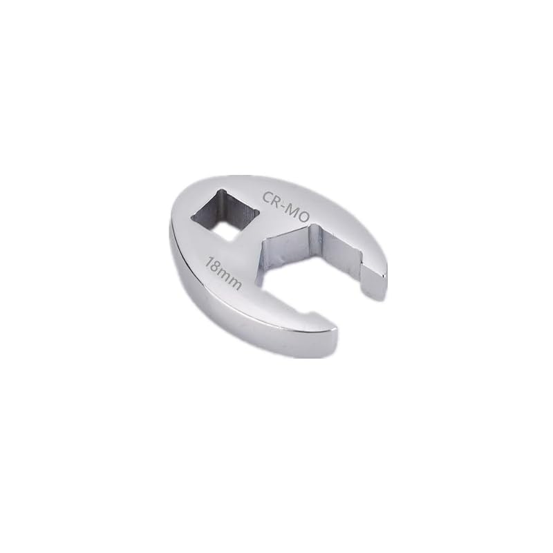 Chave Crowfoot para Porca Flare FLZOSPER com Encaixe de 9,5 mm (3/8 pol.) e Abertura de 18 mm