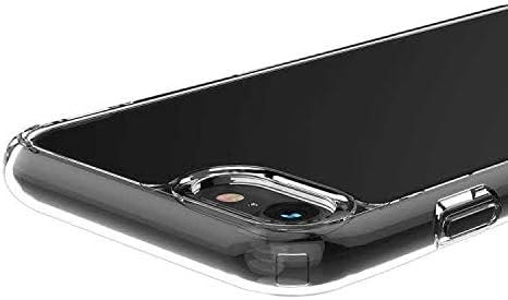 Coverzone iPhone SE 2020 İle Uyumlu Kılıf Transparan Z-Coss GlassElegance TPU Tam Koruma Arka Kapak Şeffaf Renk