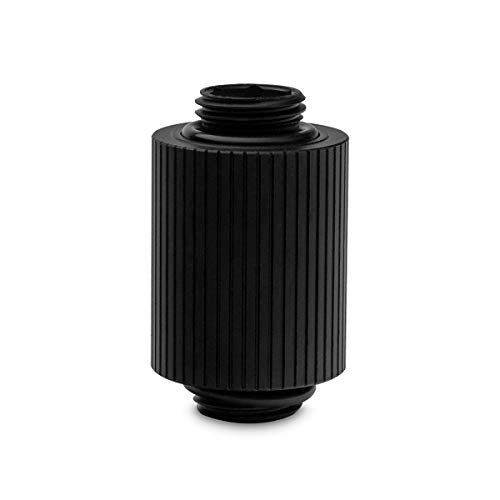 Conector M/M G1/4 EKWB EK-Quantum Torque acabado negro de alta resistencia para modding