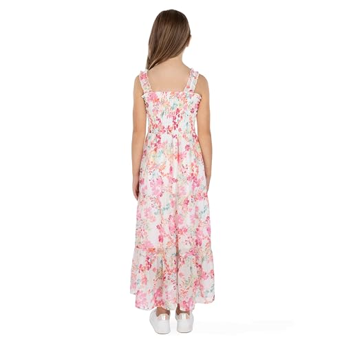 Speechless Girls' Sleeveless Smocked Maxi Sundress4