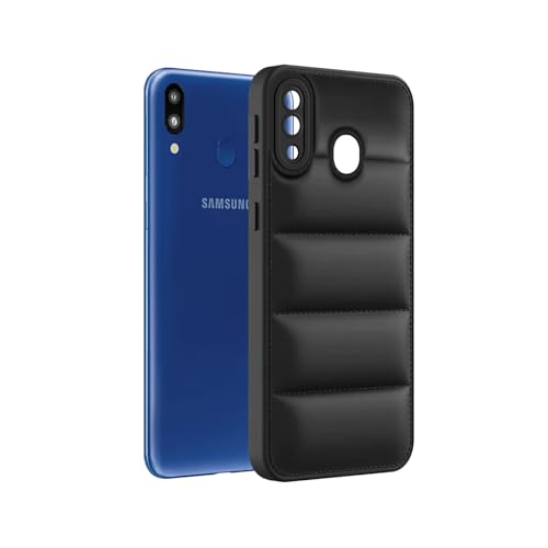 Amazon Solimo Puffer Case for Samsung Galaxy M20 - Black - Image 4