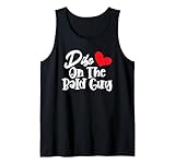 Dibs On The Bald Guy, Bald Headed Wife Girlfriend Boyfriend Tank Top
