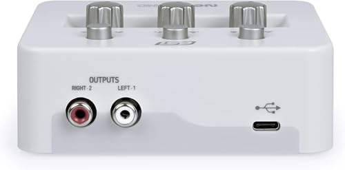 Image of ESI Neva UNO | Professional 24-bit /192kHz 2x2 USB Audio Interface for PC and Mac with XLR, Line, and DI Inputs, Podcasting, and Streaming, Perfect for Guitarists, Music Production Software Included