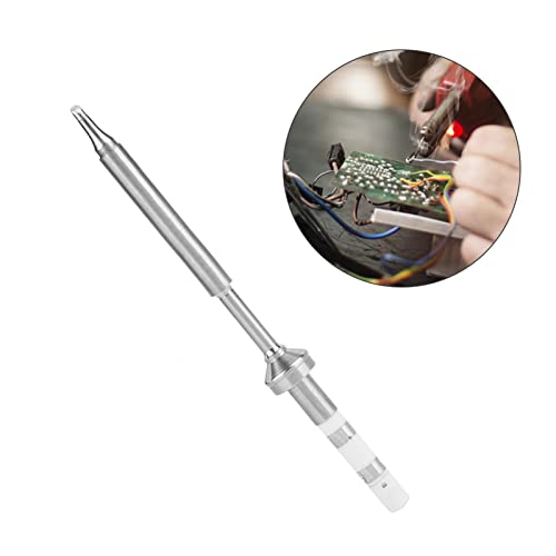 Image of Soldering Iron Tips Kit 7 Types Compatible with TS100 TS101 TS B2 TS BC2 Soldering Iron Portable Outdoor Soldering Tips Replacement Pinecil Tips