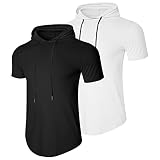sweatshirt kurzarm damen 【Geeignet für Indoor und Outdoor Sportarten】Der sports sweatshirt hoodie nehmen klassisches Design, können Sie es bequem für den Alltag zu tragen. Sein Stoff Kann frei erweitern und Vertrag Aktivitäten ohne Bindung des Körpers. perfekt für Outdoor- und Indoor-Sportaktivitäten.