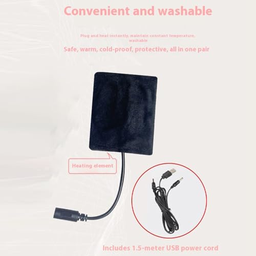 Guantes térmicos de invierno USB para correr y conducir sin frío 5