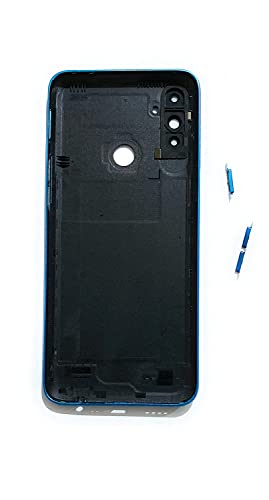 Image of Battery Back Door Panel Body for Realme Narzo 10A (RMX2020) (with Logo) (Check Model Properly) (So White)