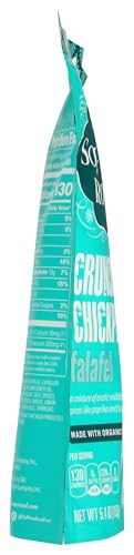 Saffron Road Organic Crunchy Chickpeas, Non-GMO, Gluten-Free, Halal, Falafel, 6 oz