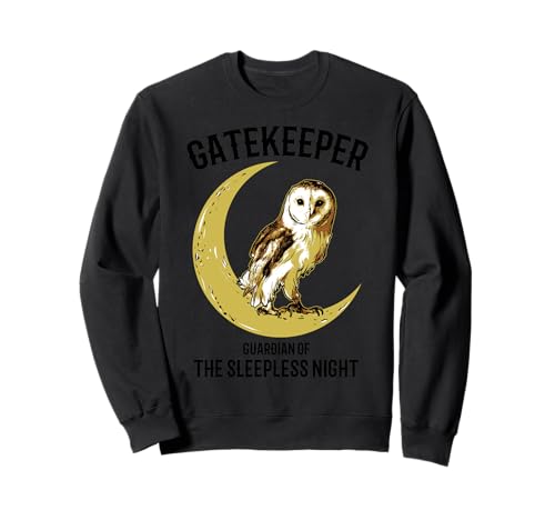 Guardián de la noche sin dormir - Funny Owl Lover Sudadera
