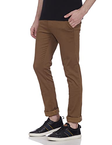 Image of Vdot Men's Slim Fit Casual Trousers