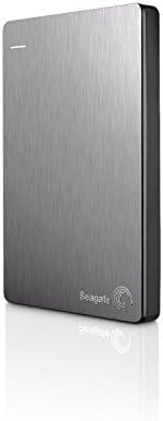 Seagate Backup Plus Slim 1TB External Hard Drive Portable HDD – Silver USB 3.0 for PC Laptop and Mac, 2 Months Adobe CC Photography (STDR1000101)