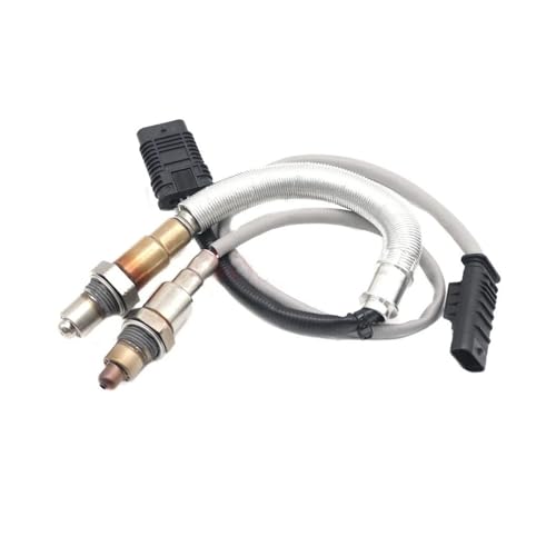 2x Sensore Lambda Di Ossigeno Con Rapporto Aria-Carburante A Monte E A Valle Per BMW Per X3 Per X4 340I 440I 540I 640I 740I M240I.