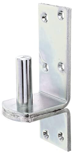 Alberts 311513 Clamp on Plate | in The Designs with DI or DII Hooks | Galvanised | Thick Layer Passivated | Backset Diameter 20 mm | Plate 189 x 60 mm