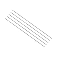 CoCud Runder Stahlstab, Durchmesser 0,8 mm, Länge 60 mm, Stab aus Hochgeschwindigkeitsstahl für Bastelarbeiten DIY für Bohrmaschinen, Drehmaschinen, Langweilmaschinen， 5 Stück