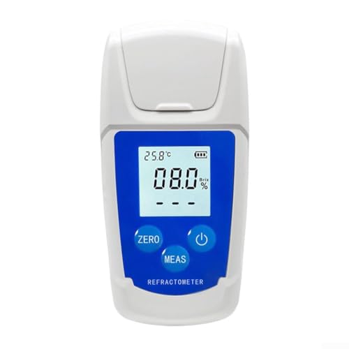 Digital Sugar Content Meter with Automatic Temperature Compensation and Wide Measuring Range for Food and Beverage Testing (0 32%)