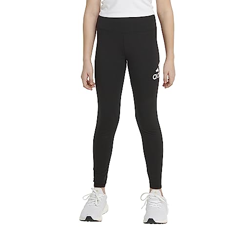 adidas Girls' Essential Sportswear Logo Fitted Legging4