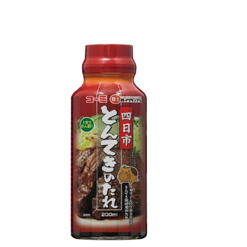 コーミ 四日市とんてきのたれ 200ml×1本 ニンニク ソース 三重県 ポーク ケンミンショー