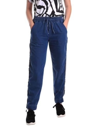 Jean Fornarina SE171L93D883SK pantalon en denim bleu tendance pour femme