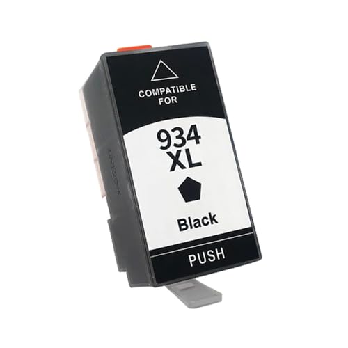 Cartouche d'encre 934XL noire compatible pour imprimante Officejet Pro 6830 et 6230
