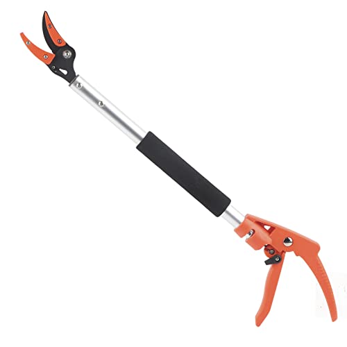 Recolector de frutas, portabilidad de brazo largo Varilla de recolección de frutas Herramienta de recolección de árboles frutales Cortador de ramas de árboles para huertos Jardinería