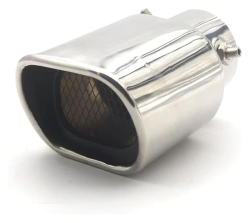 Embout d'échappement voiture en inox poli pour protéger le silencieux carré