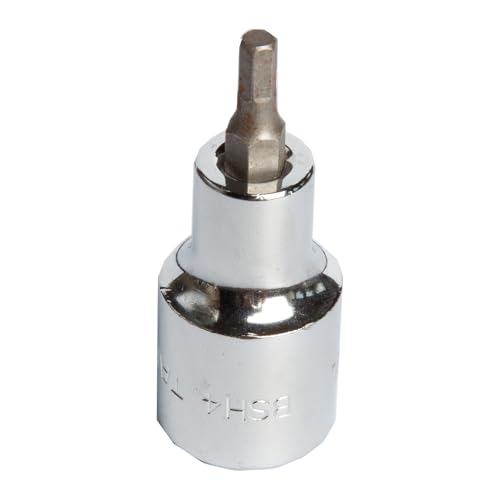 Image of Taparia Hex Bit Socket BSH 4mm / 6mm set of 2 pc, inch Square Drive, 4mm & 6mm, Allen Hex Socket - Suitable for Automotive, Industrial & DIY Applications.