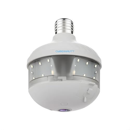 Image of XUGA Cybernautt Series V7B 5MP Fisheye Wireless CCTV Camera | Panoramic View, Night Vision, Motion Detection, WiFi Surveillance, Home Safety