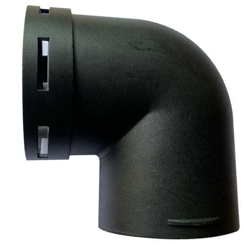 NIYATA Standheizung Luftausgang Anschluss,75mm Standheizung Zubehör Kunststoff,Heizung Führung Rohr Winkel Lüftungsschlitz,Diesel Standheizung