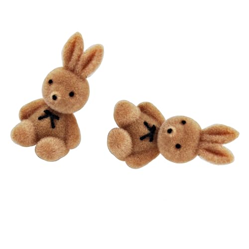 Image of Lucky Jewellery Designer Trendy Teddy And Rabbit Design Earring Stylish Teddy Bear Stud Earing | Cute Cartoon Earrings For Girls & Women (CHEP-TEDDY-PARENT)