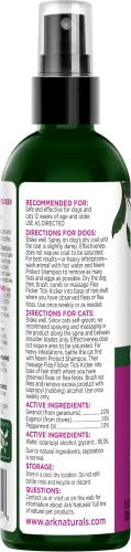 Ark Naturals Flea Flicker Tick Kicker Flea and Tick Repellent, for Cats and Dogs, Repels and Kills Fleas, Ticks, and… - Image 2