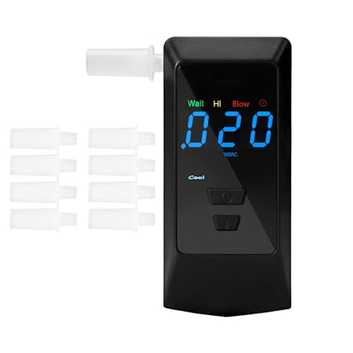 Homcoice Alcoholímetro USB Recargable