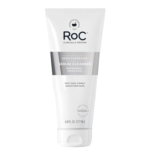 RoC Retinol Correxion Pore Refining Line Smoothing Serum, Daily Anti-Aging Wrinkle Treatment with Squalane, Skin Care for Fine Lines, Dark Spots, Post-Acne Marks, Stocking Stuffer, 1 Fl Oz