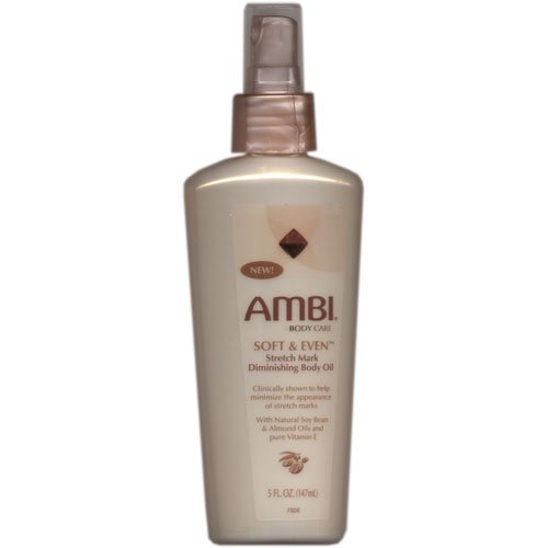 Ambi Skincare Soft & Even Stretch Mark Diminishing Body Oil Spray, 5 oz