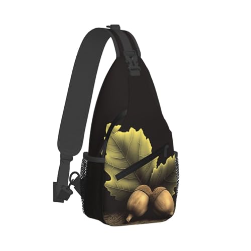 Morrales urbanas tipo sling negro para adultos