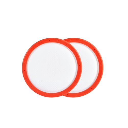 Amazon Basics Filtros de Repuesto para Aspiradora de Trineo de 1,7L (Modelo: B0D6V6S9KX), Pack de 2, Lavables