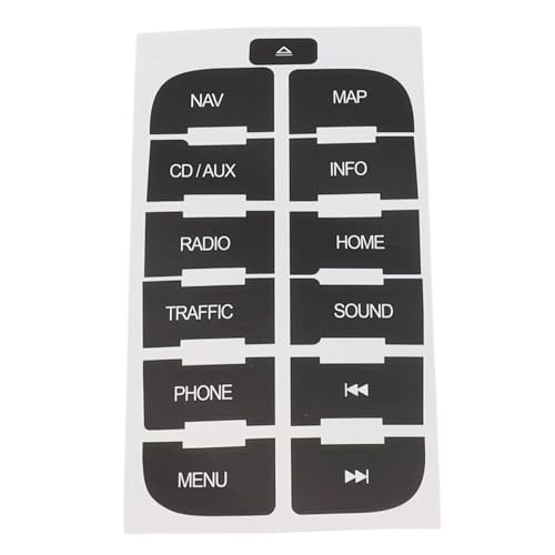 Autocollants de réparation pour bouton de vitre S-Max 2011 occultants