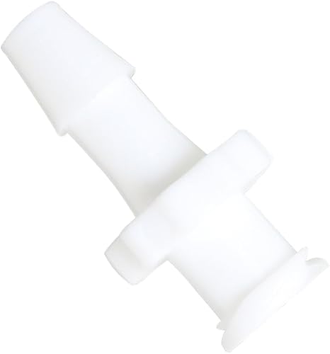 MEETOOT 10 unids macho Luer Lock 532 "PP manguera adaptador de púas para laboratorio bioquímicoinstrumentos analíticos, maquinaria de alimentos y