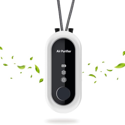 Personal Air Purifier,Travel Air Purifier Intelligent and Portabl...